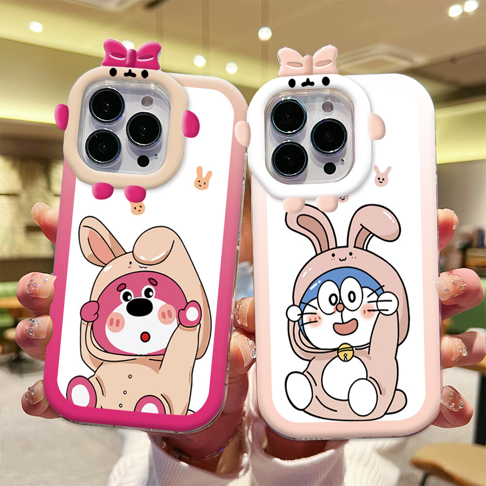Hontinga Casing Case For Xiaomi Redmi Note 11 Pro 5G 4G Note 11S Note 11 9A Case Cartoon Cute Doraemon Soft Silicone Full Cover Shockproof Rubber Cases Back Cover Phone Casing Softcase For Girls