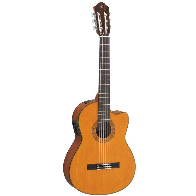 YAMAHA CGX-122MCC 40 Solid Cedar Top Full Size Classical Guitar With Pick Up (CGX122MCC) Malaysia