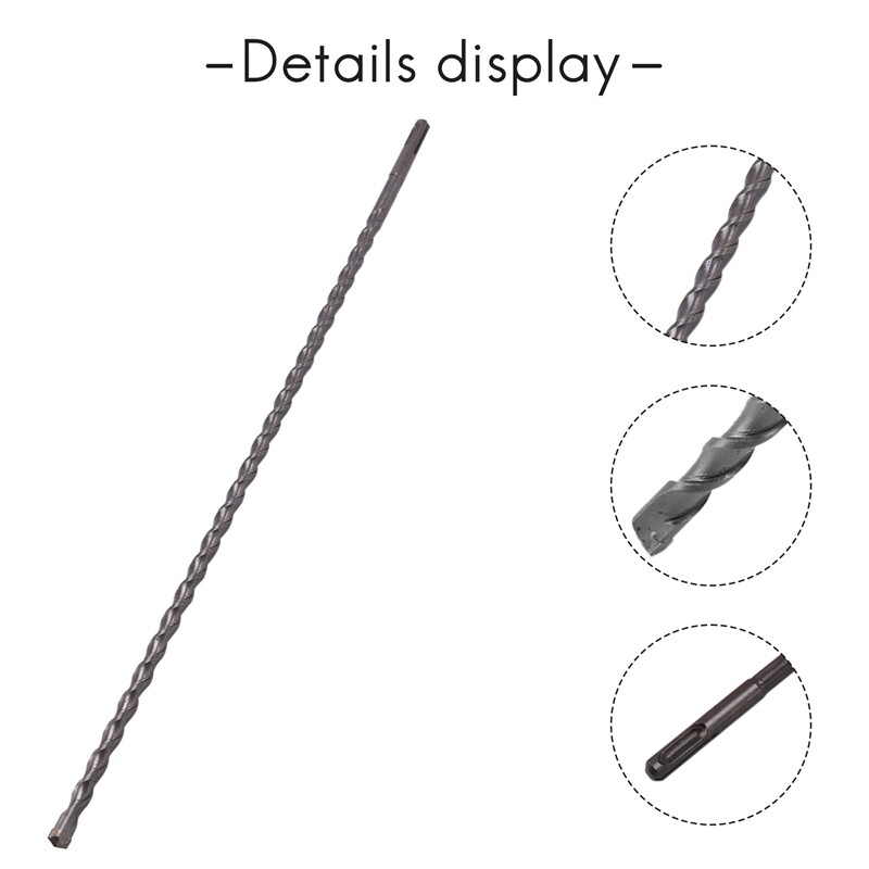 50cm 500mm SDS+ PLUS 10mm hammer masonry drill bit sds long (20 x 3/8 inch)