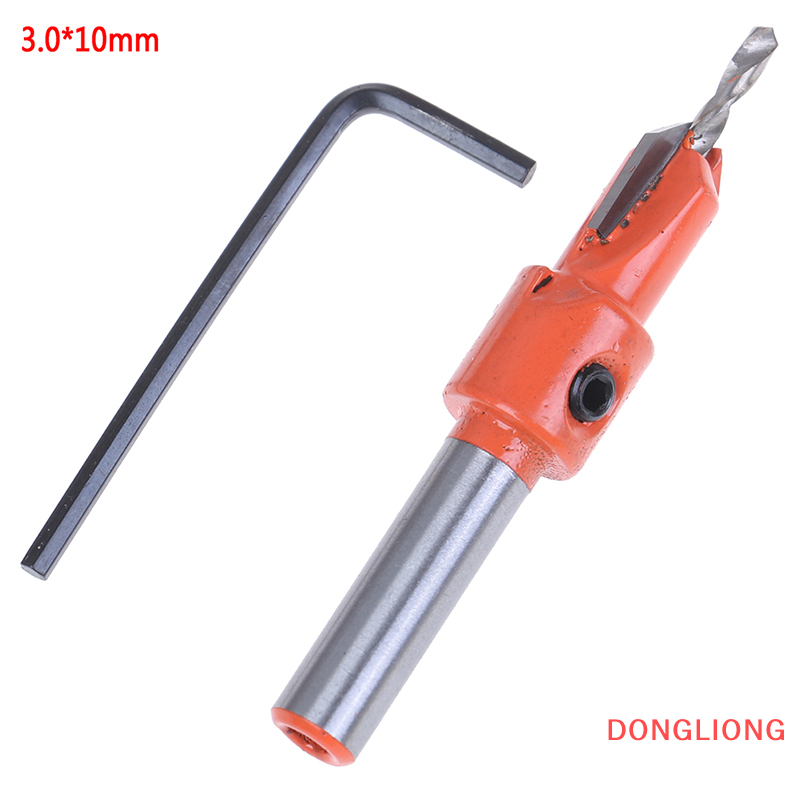 DONGLIONG Countersink Drill Bit Woodworking Screws Chamfering Wood Hole Drills Bit