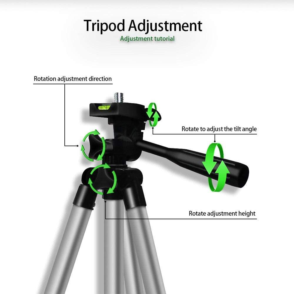 Mini LED Camera Light with Cell Phone Holder,16cm LED Ring Light 6 with Tripod Stand for YouTube Video and Makeup