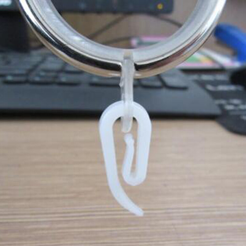 Curtain Hook Hooks Curtain Accessories Bathroom Accessor Plastic Hook Bathroom