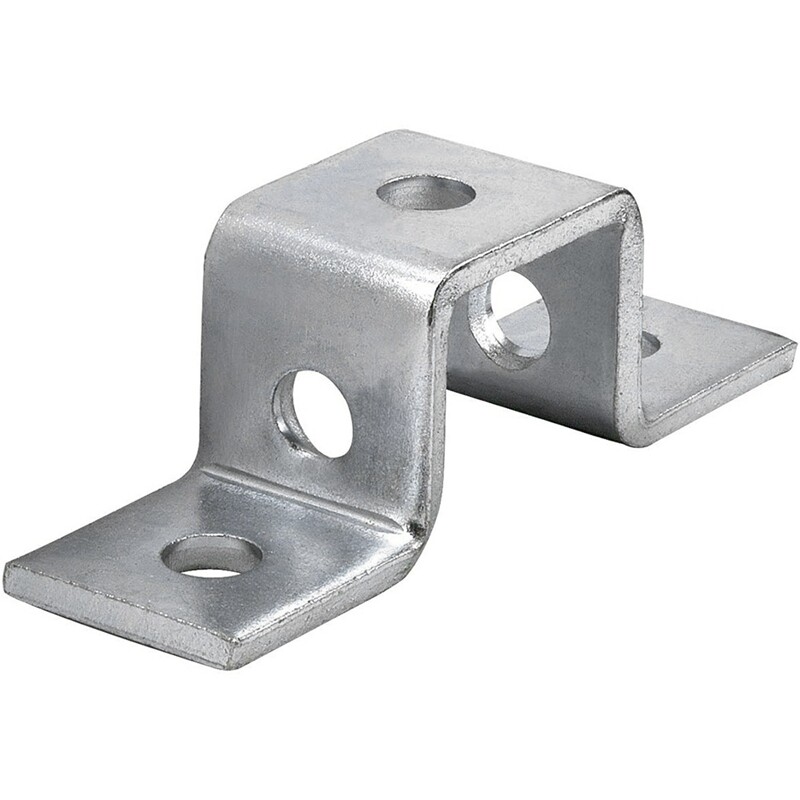5 Hole U Shaped Strut Connector Bracket for All 15/8Inch Strut Channel