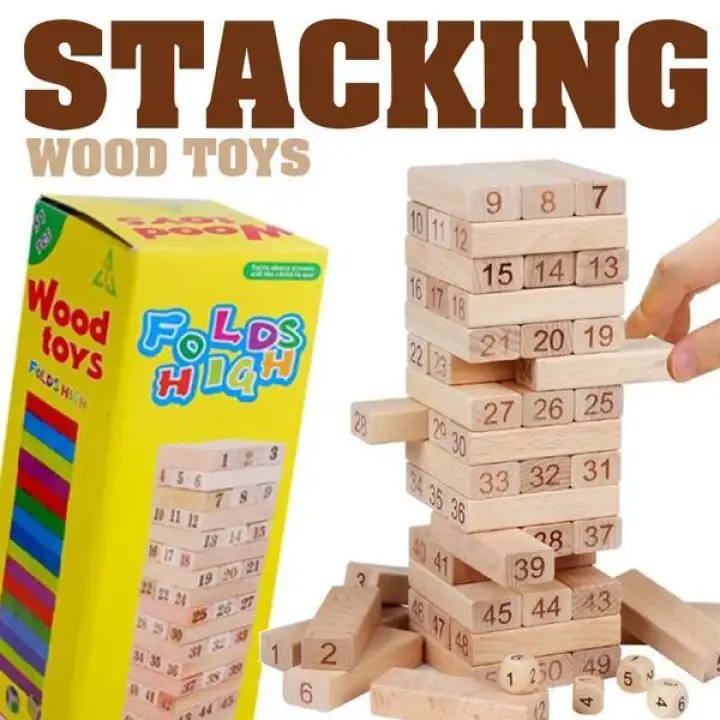 wood toys folds high