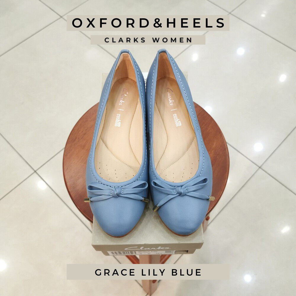 clarks grace lily blue