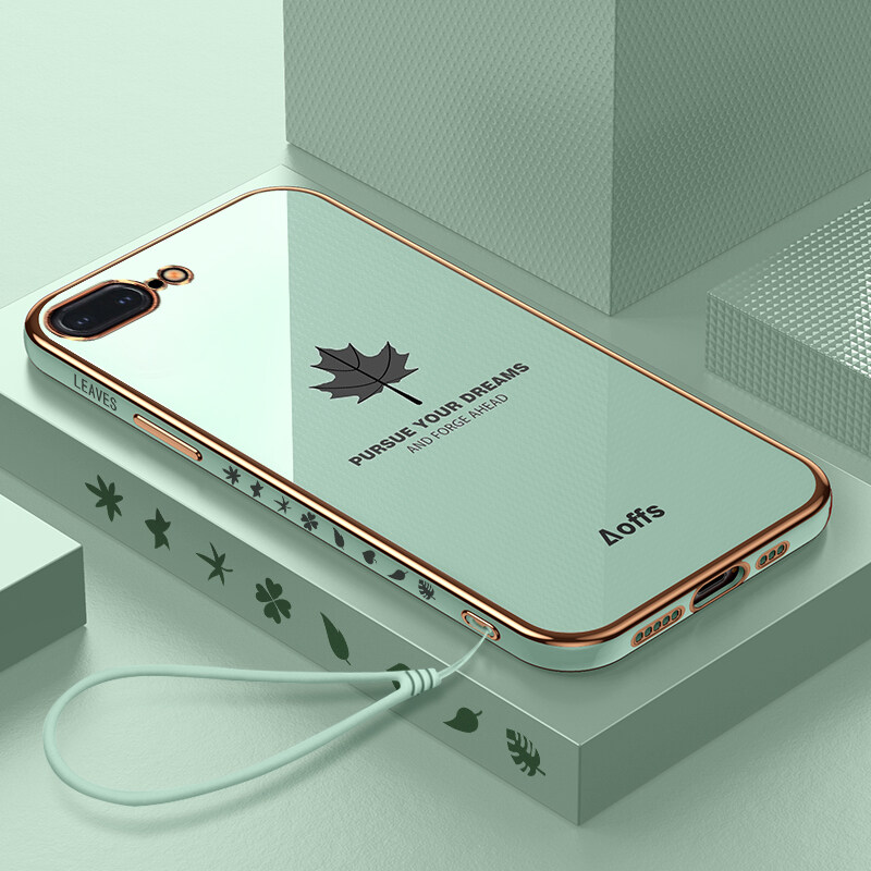 Ốp lưng iPhone 6 6S 6 Plus 6S Plus 7 8 7 Plus 8 Plus SE 2020 thiết kế mới lá phong Ốp điện thoại cho Iphone mềm 6plus 6splus 7plus 8plus