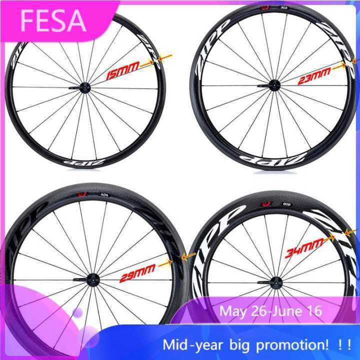 Harga terendah! ZIPP Firecrest NSW Bicycle sticker decal bicycle wheel