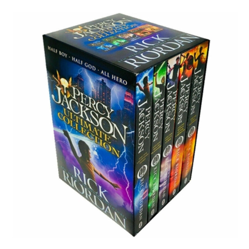 Percy Jackson Complete Series Collection 5 Books Box Set Malaysia