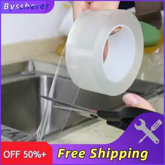 Byssherer Kitchen Sink Waterproof Tape Stickers Strong Mold Self Kitchen Sink Waterproof Tape Stickers