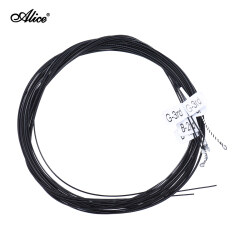 Alice AC136BK-H Dây Đàn Guitar Cổ Điển Nylon Màu Đen 6 Chiếc/Cái/bộ (.0285-.044) Căng Thẳng Cứng Với Một Chuỗi G-3rd Miễn Phí