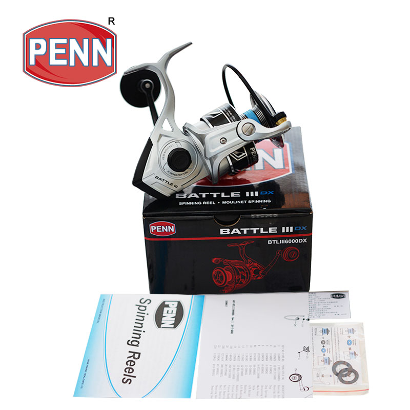 Penn Conflict Spinning Fishing Reel - Freshwater & Saltwater - 7/1BB - Sizes 4000-8000