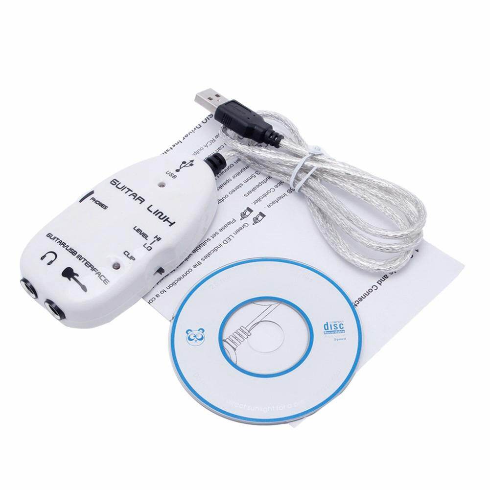USB guitar recording cable