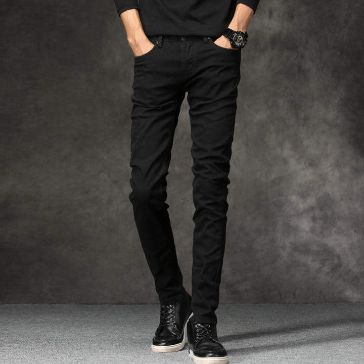 korean style men's jeans