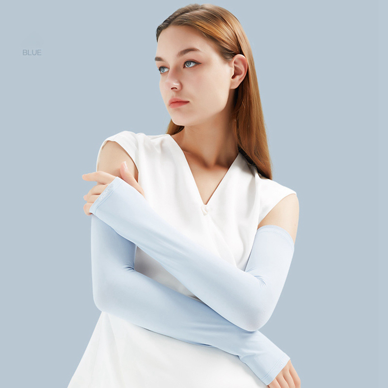 Băng Lụa Ngoài Trời Cưỡi Chống Tia Cực Tím Tay Áo Bảo Vệ Tay Áo Chống Nắng Tay Áo
