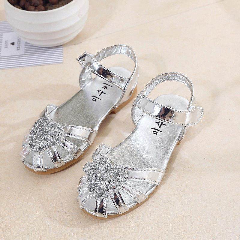 Summer Toddler Kid Baby Girl Elegant Bowknot Flower Princess Soft Shoes Sandals