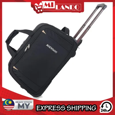 MILANDO Travel Duffel Bag Cabin Luggage 20-inch Large Capacity Bag Suitcase Bagasi Bag Beg Pakaian Balik Kampung (Type 6)