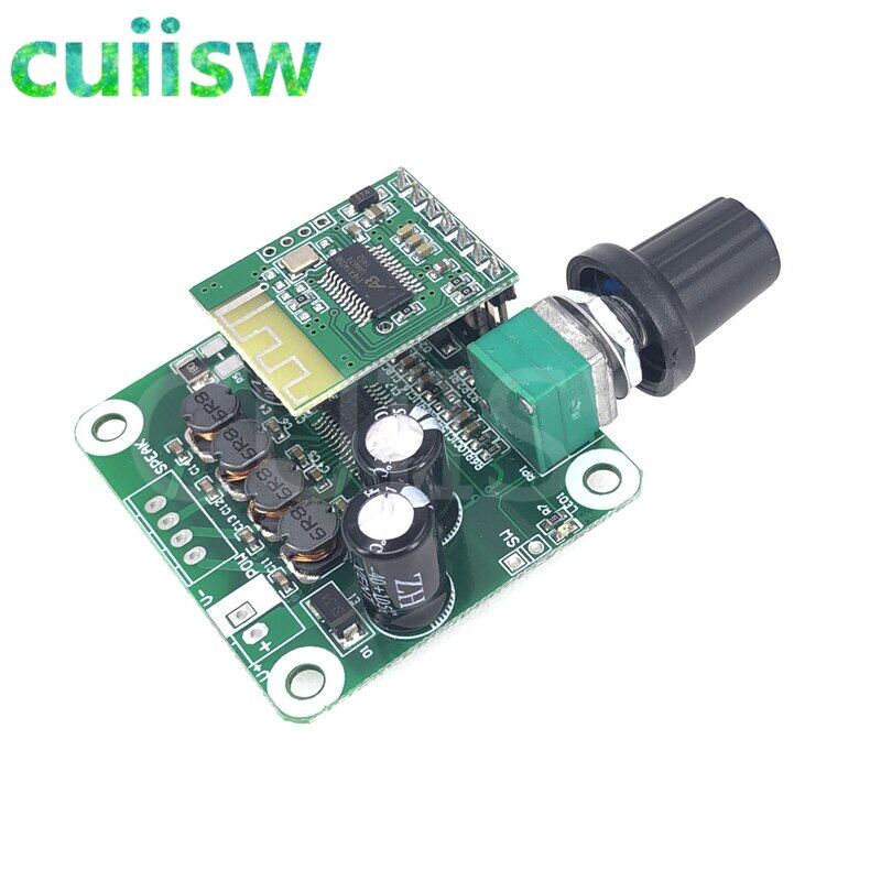 Bluetooth 4.2 tpa3110 15w+15w digital stereo audio power amplifier board module 12v-24v car for usb speaker,portable speaker