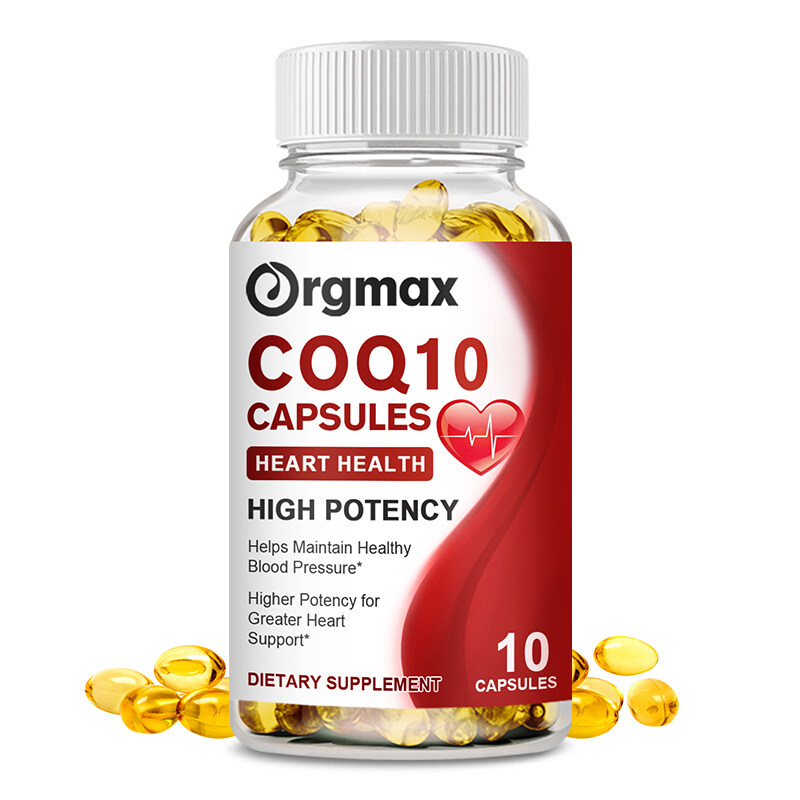 COQ10 Capsules Coenzyme Q10 300mg Supports Heart&Blood Vessels Health