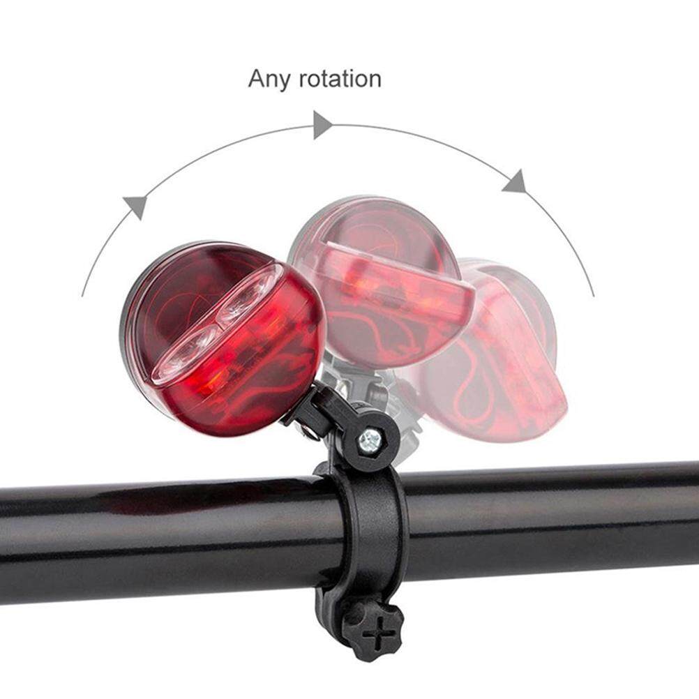 Bicycle LED Tail Light Selfpowered Induction Bike Light Cycling Night Warning Rear