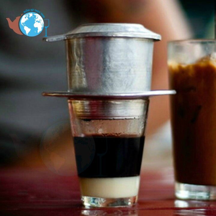 Bộ 12 ly thủy tinh uống cà phê đen trơn nhỏ 17tttvp