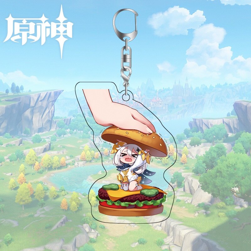 Genshin Impact Game Character Keychain 40 Cute Designs