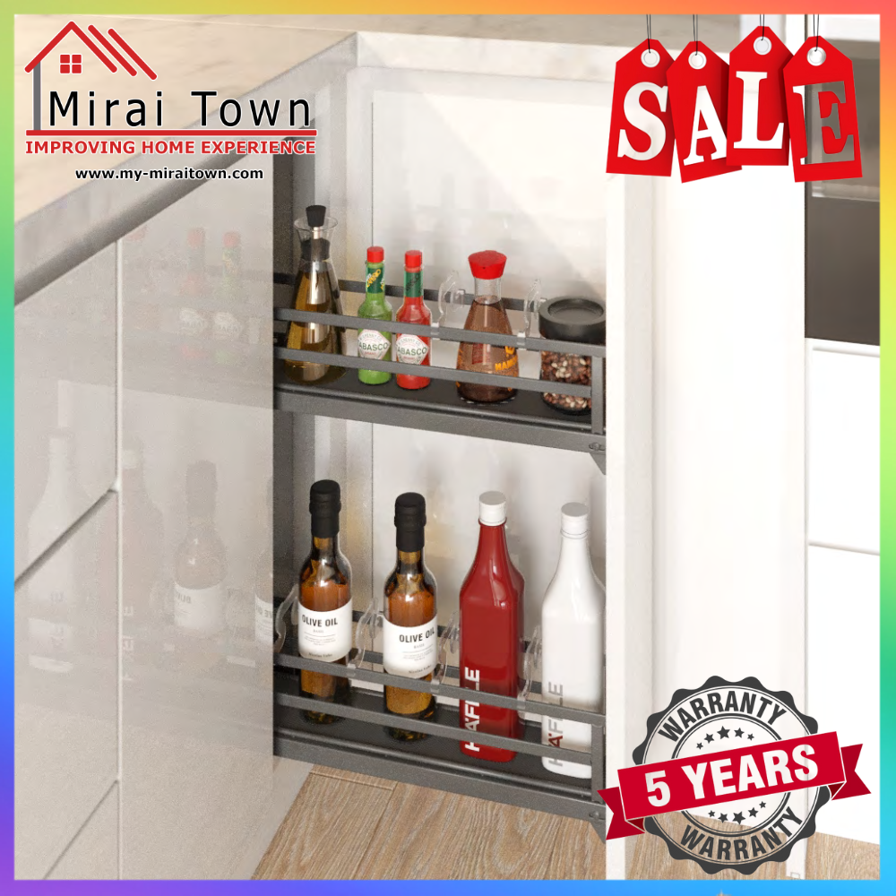 HAFELE Kitchen Accessories Omero 150 Pull Out Kitchen Organizers Basket