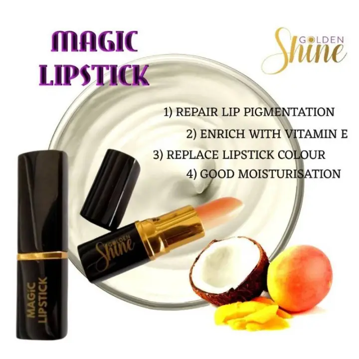 golden shine magic lipstick