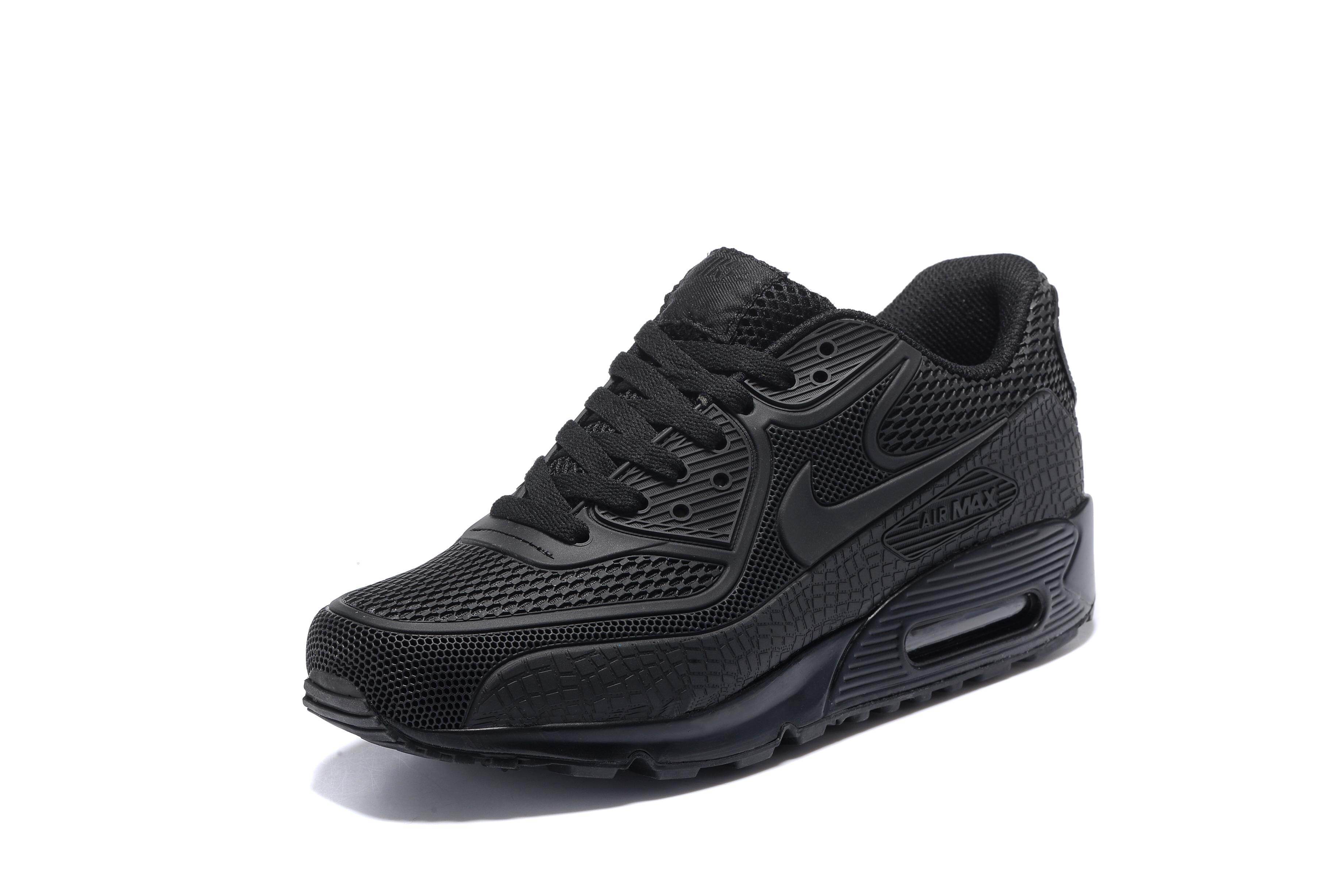 nike air max 90 mens all black