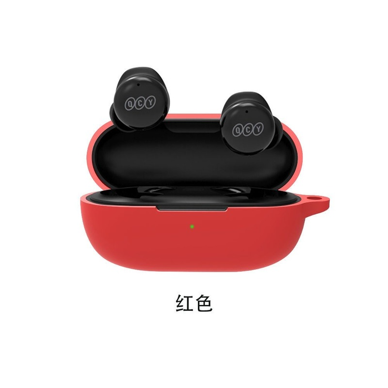 【Discount】 Solid color series for QCY T17 Soft Earphone Case Cover
