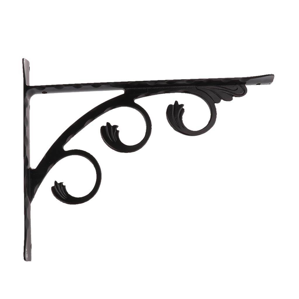 tishita 2pcs Heavy Duty Supporter Shelf Bracket Home Hotel Storage Display Bookshelf