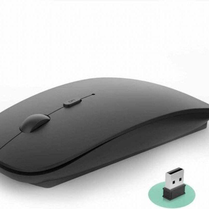 Chuột chạy pin không dây im lặng siêu mỏng cho máy tính bảng chuột cho máy tính xách tay không dây
