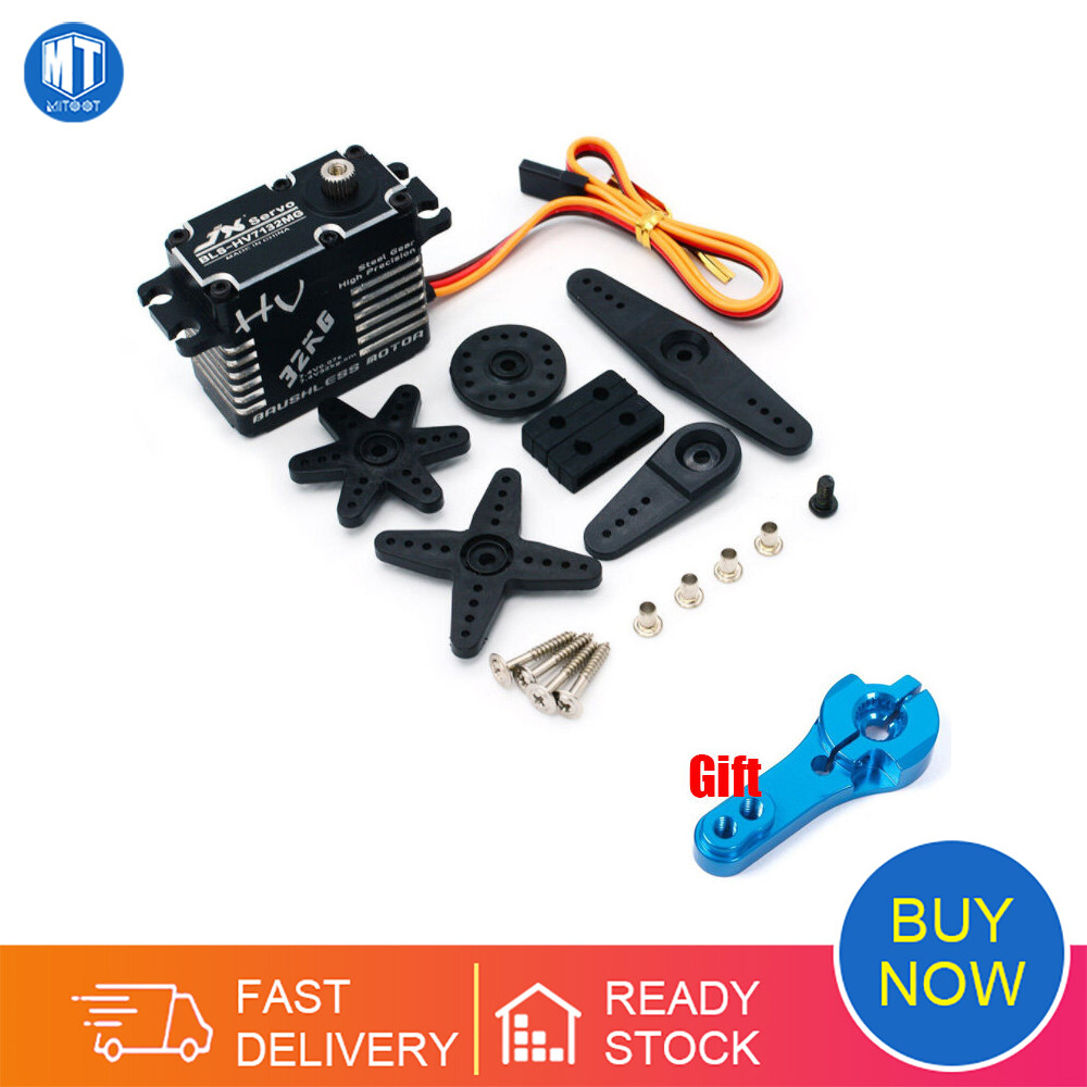1pc jx servo cls5830hv 30kg full waterproof hv coreless metal gear digital servo for 1/5 redcat hpi baja 5b ss rc car boat robot