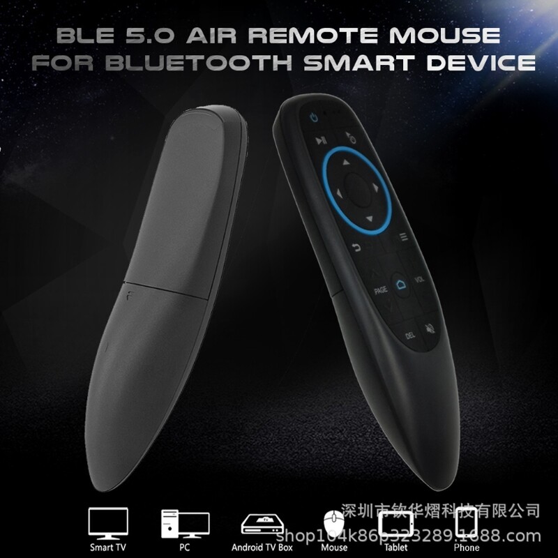 ✪【Yixin Elec】【New Arrival】 G10BTS Bluetooth-compatible Remote Control Wireless Air Mouse 6-Axis Gyroscope