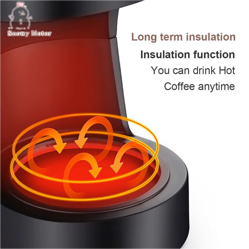 Drip Coffee Maker 600w High Power 6 Cups Large Capacity Kitchen Automatic Espresso Machine Espresso Maker