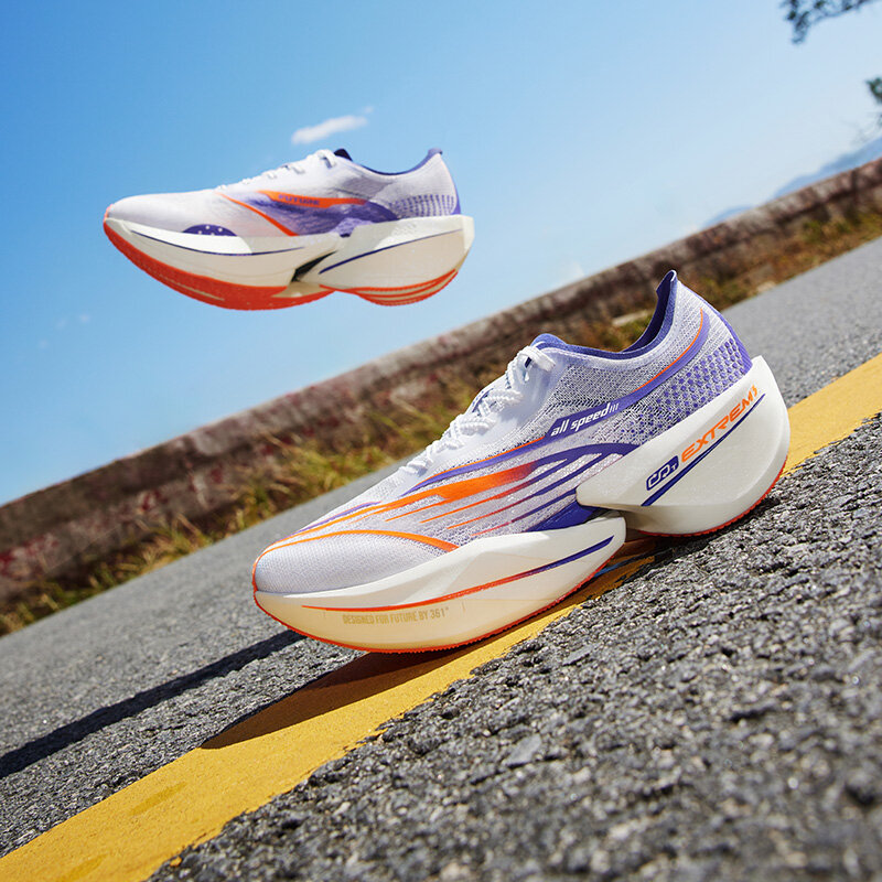 361 Degrees Furious Future Full Palm Carbon Plate Professional