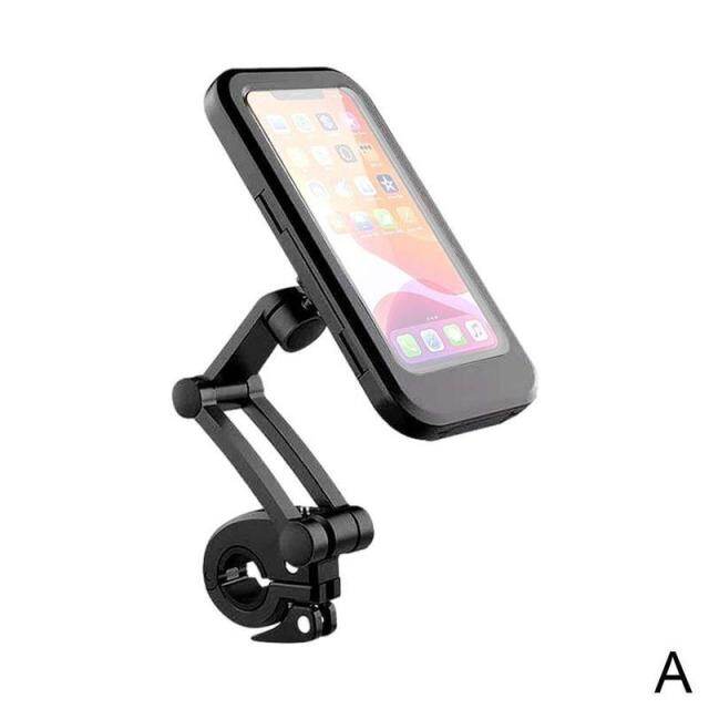Hot Sale Rain-Proof Phone Holder Bicycle Handle Waterproof Mobile Phone Holder Portable For Motorcycle Bike