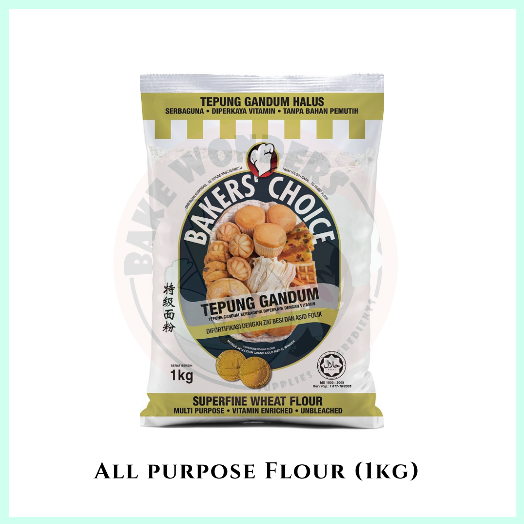 Bakers' Choice/Tepung Gandum /Superfine Wheat Flour /Pao Flour/Pau