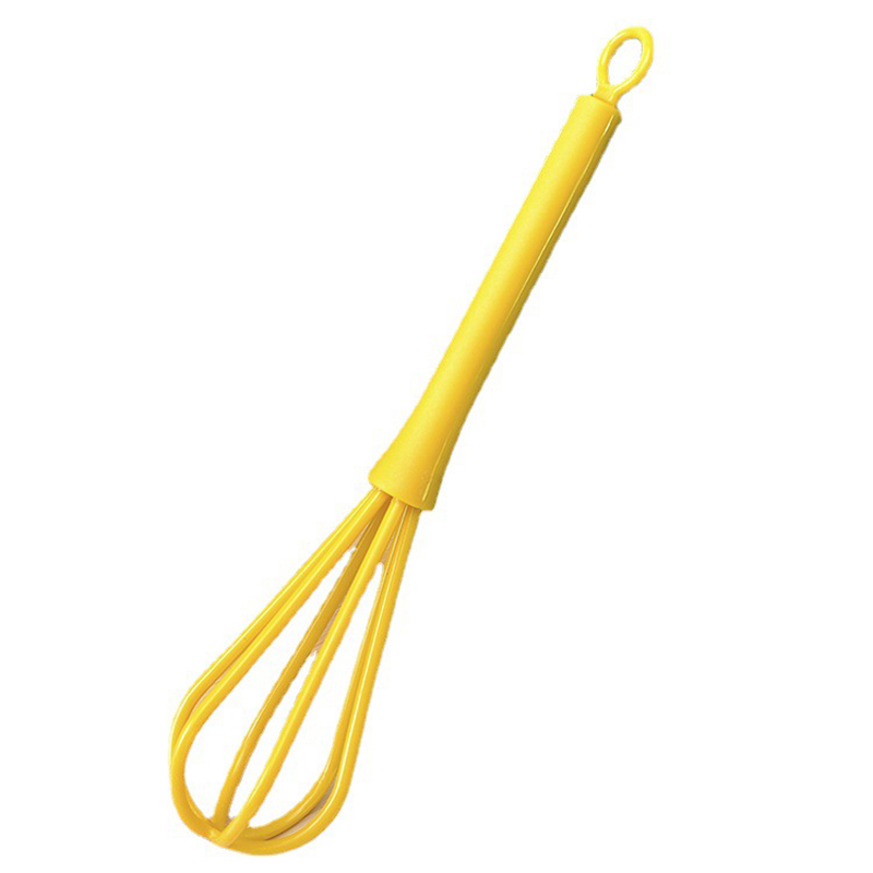 [Hilldora] 1PC Egg Beater Creative Kitchen Baking Tool Household Cream Beater Children's Manual Mini Plastic Egg Beater Food Grade Cookware
