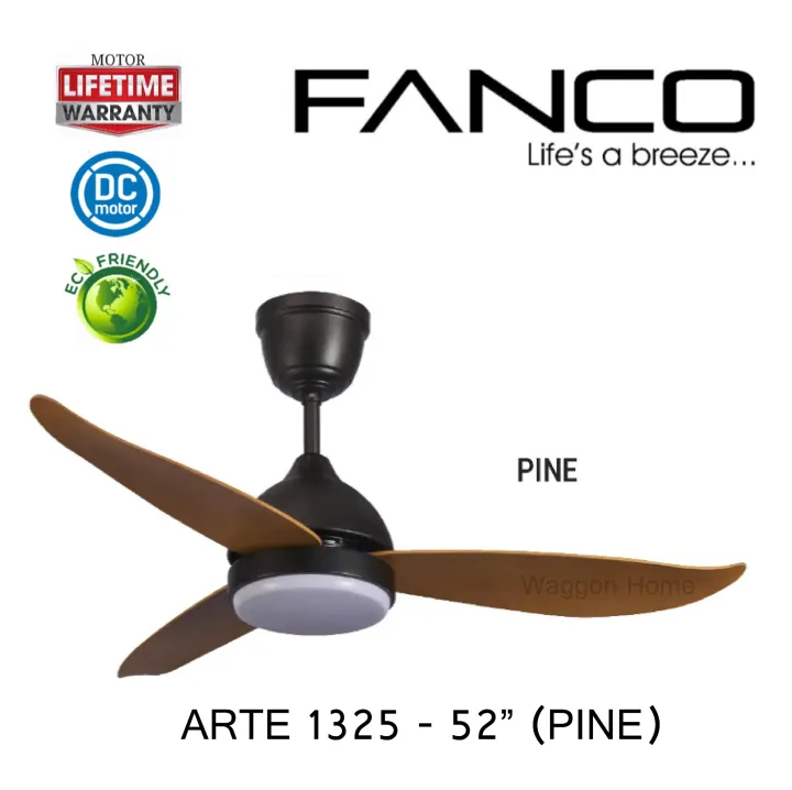 Fanco Arte 1325 52 Dc Motor Ceiling Fan Lazada Fanco Arte 1325 52 Dc Motor Ceiling Fan