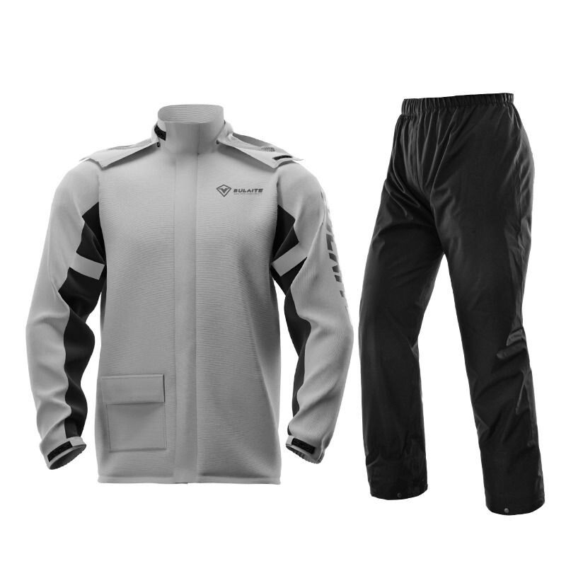 KYUSHUAD Motorcycle raincoat rain pants set takeaway riding suit waterproof rainsuit motorcycle equipment electric vehicle full body rainproof