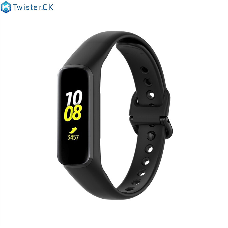 Replacement Watchband Sweat-proof Comfortable Soft Silicone Strap Compatible For Samsung Galaxy Fit2 R220