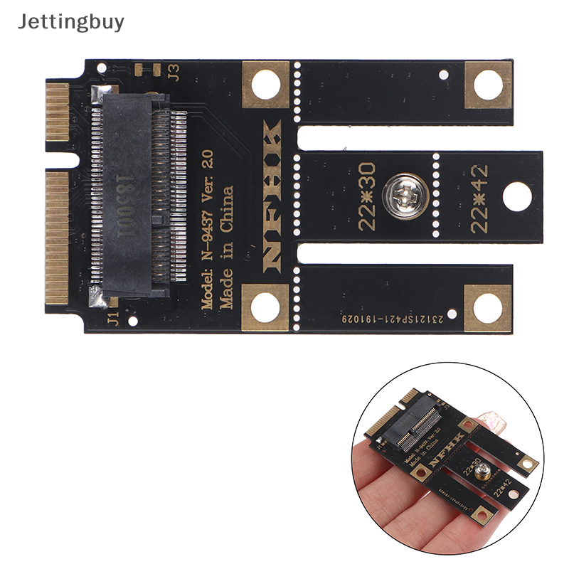 Flash Sale Legend Bloom M.2 NGFF to mini pci-e adapter for m.2 wifi bluetooth wireless card