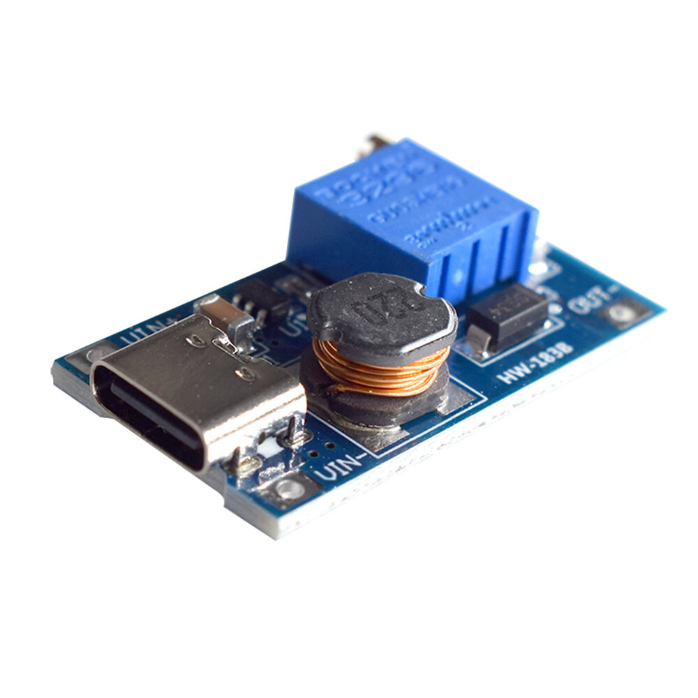 1PCS MT3608 DC-DC Step Up Converter Booster Power Supply Module Boost Step-up Board MAX output 28V 2A