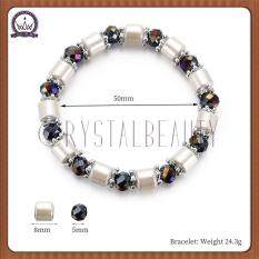 Crystalbeauty Vòng Tay Hematite Cho Nam Nữ Giảm Cân Giảm Đau Giảm Căng Thẳng