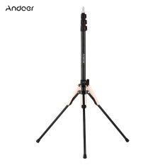 【Vận chuyển nhanh】andoer 190cm/74.8 in-CH nhôm di động hợp kim ánh sáng nhiếp ảnh đứng chân gập ngược thiết kế khóa lật 3 phần với rãnh vít 1/4 in-CH cho đèn vòng tròn Softbox Flash ánh sáng phản xạ