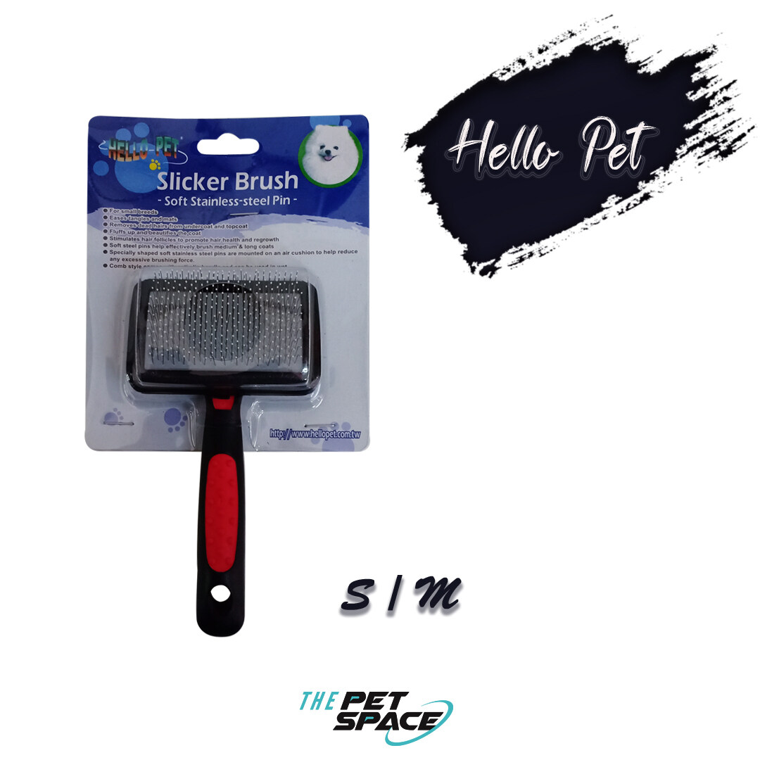 Hello Pet Slicker Brush For Cat And Dogs S M Lazada