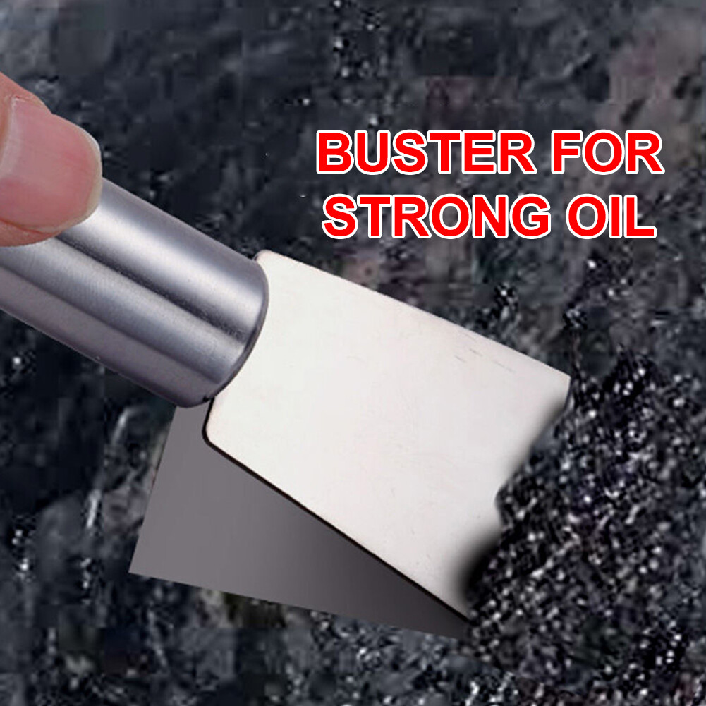 Stain Thawing Scraper Oil Remover Tool Stainless Multifunctional Steel