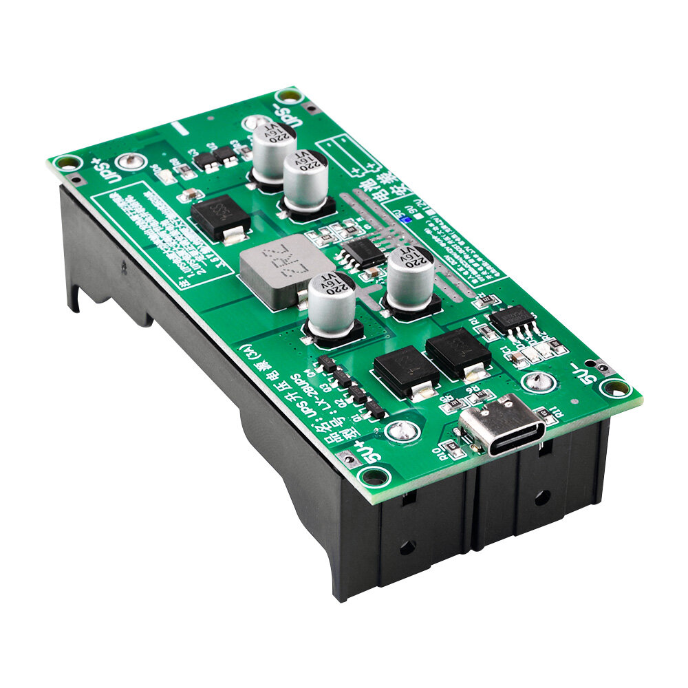 Aideeepn Bat Boost Power Supply Module 5V 6V 9V 12V 18650 Lithium Bat Step Up Converter Module Protection Board