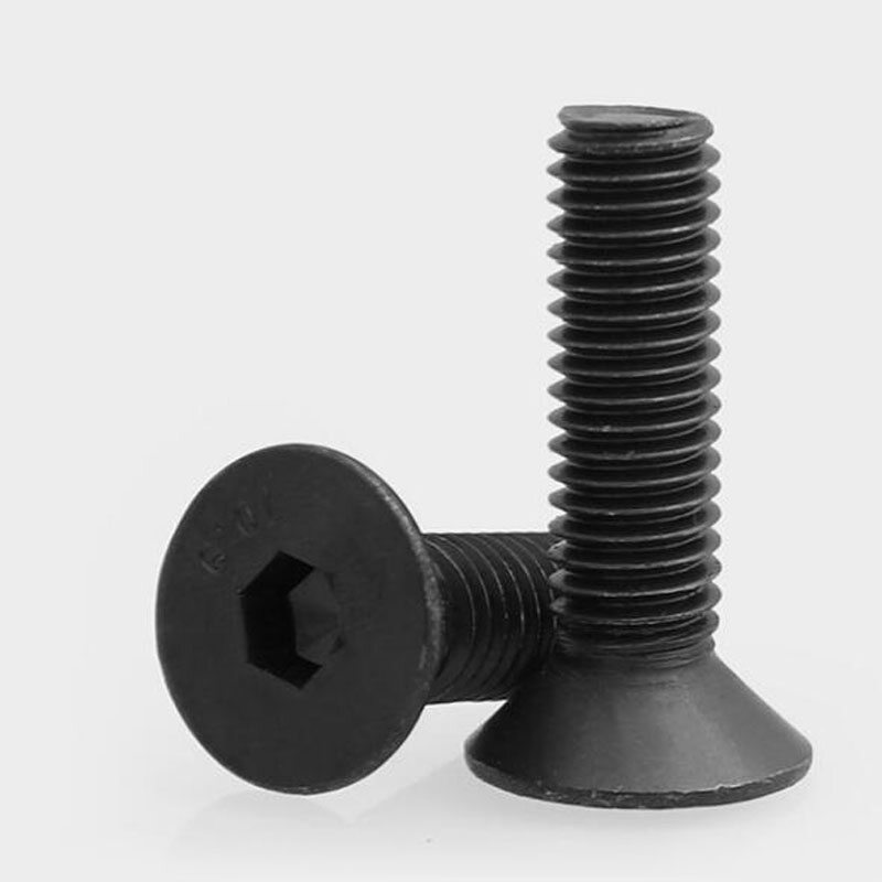 3/16-24 1/4 5/16 3/8 Grade 10.9 Black BSW Countersunk Head Socket Head Cap Screw Flat Head Stud