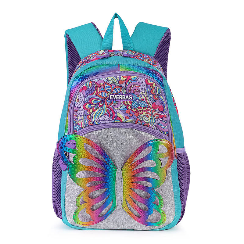 Tumama KIds Rainbow Butterfly Kids Backpack Cute color elementary school girl's backpack